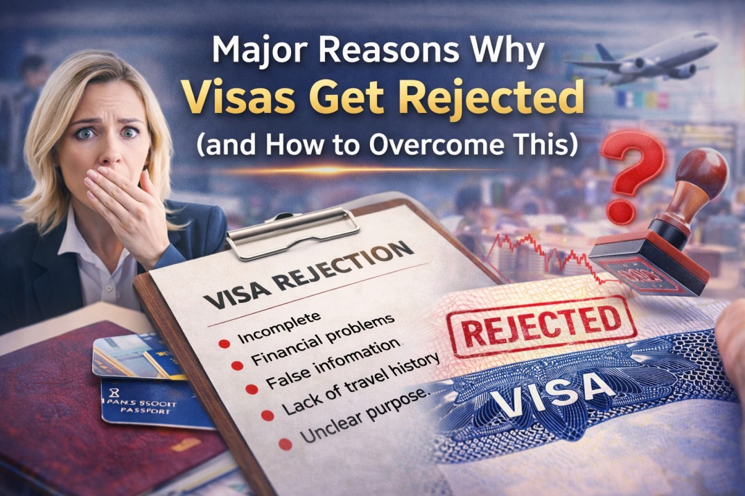 Major Reasons Why Visas Get Rejected (and How to Overcome This)