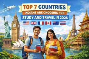 TOP 7 COUNTRIES INDIANS ARE CHOOSING FOR STUDY AND TRAVEL IN 2026