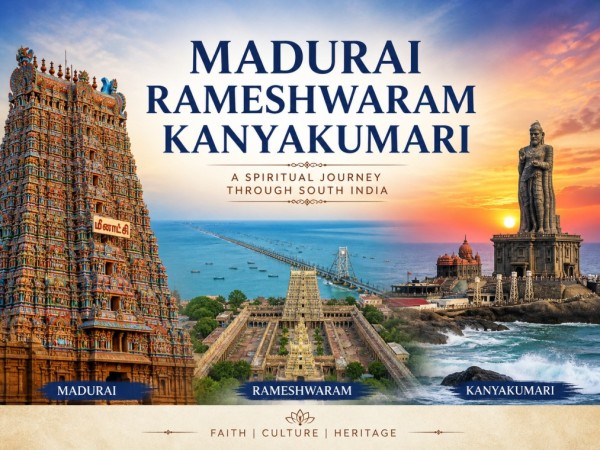 Madurai Rameshwaram Kanyakumari 